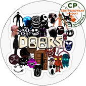 Opłatek na tort - ROBLOX DOORS
