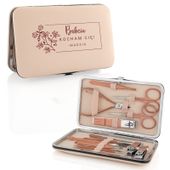 Zestaw do manicure paznokci 18 elementów prezent dla babci + nadruk na etui