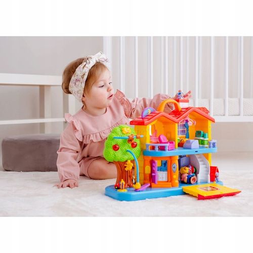 Odkrywczy Domek zabawka interaktywna edukacyjna dla dzieci 12m+, Dumel na Arena.pl