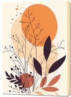 Obraz 70x100cm O Zachodzie Wieczorem