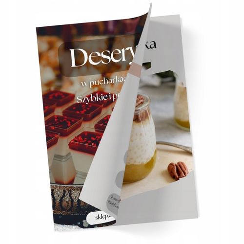 PUCHARKI DESEROWE PUCHAREK NA DESER PRZEKĄSKI 120ml 50 sztuk + na Arena.pl