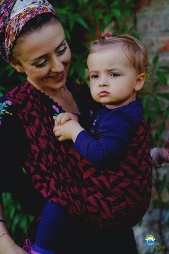 Chusta tkana Little Frog - Ruby Dust 6 na Arena.pl