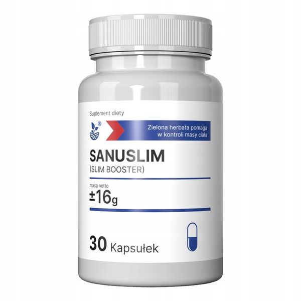 SANUSLIM Wspomaga kontrolę wagi Suplement diety 30 kaps. + GRATIS zdjęcie 4