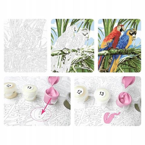 MALOWANIE PO NUMERACH Na Prezent Obrazy Do Malowania Po Numerach ARTNAPI na Arena.pl