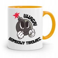 Dla Tirowca Kierowcy Tira Kubek Żółty Na Prezent Z Nadrukiem Ze Zdjęciem