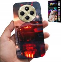 ETUI DO XIAOMI REDMI 14C 4G - LUKSUSOWE SAMOCHODY, MEGA WZORY, OBUDOWA