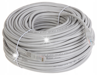 KABEL SIECIOWY LAN RJ45 SKTRĘTKA ETHERNET PATCHCORD UTP CAT 5E 30M