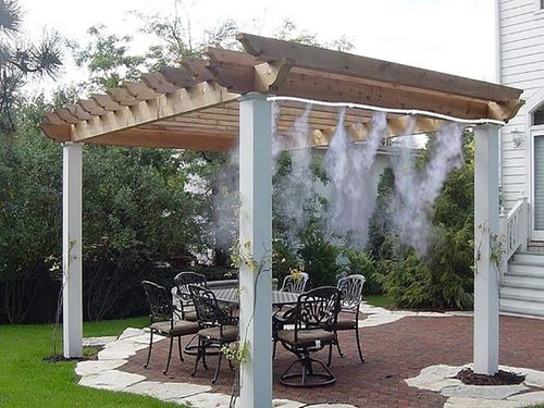 Kurtyna wodna do ogrodu mgiełka PRO 20m + 10 dysz na Arena.pl