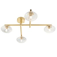 Lampa przysufitowa balls L&-195009 Light& molekuły IP44 mosiądz