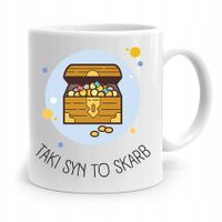 Kubek Prezent Dla Syna Dziecka Taki Syn To Skarb Z Nadrukiem Ze Zdjęciem