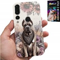 ETUI DO HUAWEI P20 PRO - PSIE RASY PSIE WZORY POKROWIEC + FOLIA