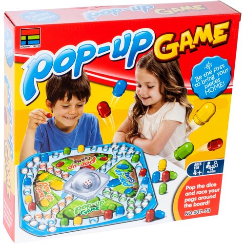 Gra Rodzinna Planszowa Chińczyk Pop Up na Arena.pl