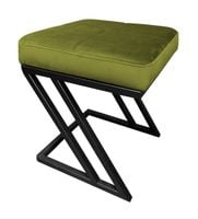 Pufa ZETA LOFT ławka taboret podnóżek metal BL75