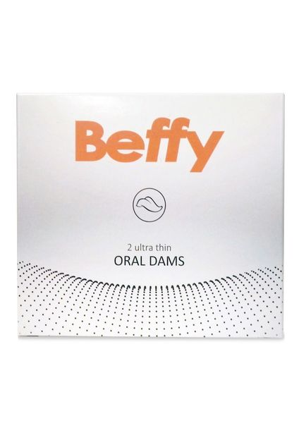 Beffy Oral Dam 2Pcs Natural zdjęcie 1