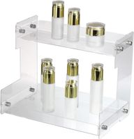 Sourcing Map Organizer łazienkowy na blat dwupoziomowy