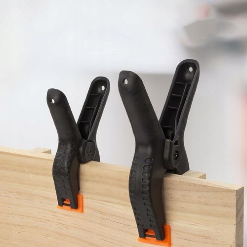 ZESTAW 8 SZT KLIPSÓW MODELARSKICH ŚCISK SPRĘŻYNOWY STOLARSKI KLAMRA na Arena.pl