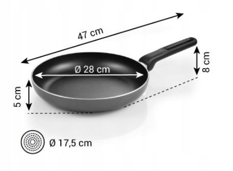 Patelnia BRAVA ø 28 cm na Arena.pl