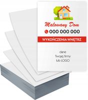 Ulotki A5 1000 szt firmowe WYKOŃCZENIA WNĘRTRZ + PROJEKT GRATIS