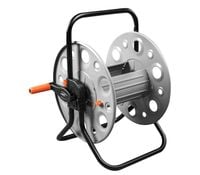 stojak na wąż ogrodowy metalowy do 100m. węża 1/2'' - t n15-790