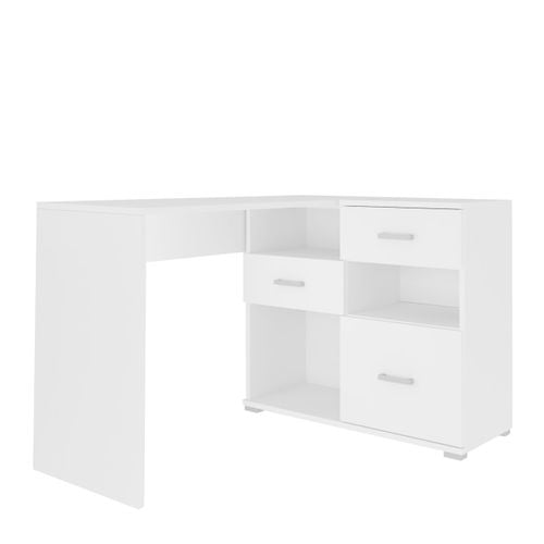 Biurko narożne ABS N4 białe na Arena.pl