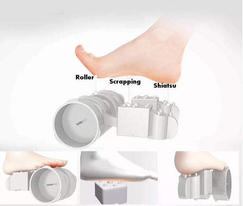 KAPSUŁOWY MASAŻER STÓP SPA SHIATSU ZIMNE STOPY DRENAŻ na Arena.pl