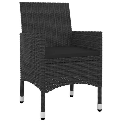 7-cz. zestaw mebli ogrodowych z poduszkami, rattan PE i szkło na Arena.pl