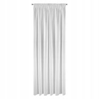Firana gotowa na taśmie ESEL 140x270 Eurofirany biała