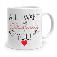 Kubek Świąteczny Prezent Pod Choinkę Na Mikołaja Z Nadrukiem Ze Zdjęciem