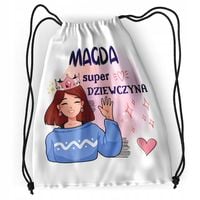 Plecak Sportowy Szkolny Dla Magdy Córki Dziecka Z Nadrukiem Ze Zdjęciem