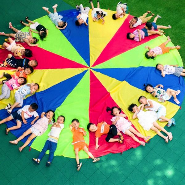 PROFESJONALNA CHUSTA ANIMACYJNA 2m SPADOCHRON + FUTERAŁ zdjęcie 12