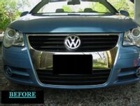 2007-2013 VW VOLKSWAGEN EOS- LIstwy chrom grill chromowan