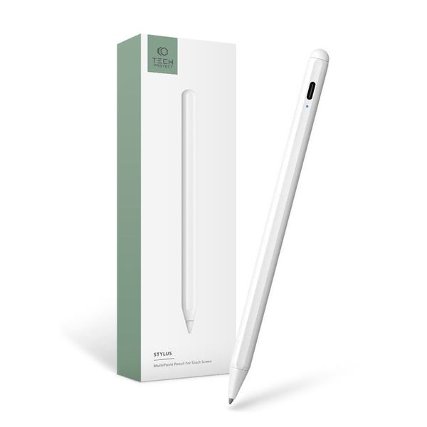 TECH-PROTECT DIGITAL MAGNETIC STYLUS PEN IPAD WHITE zdjęcie 1