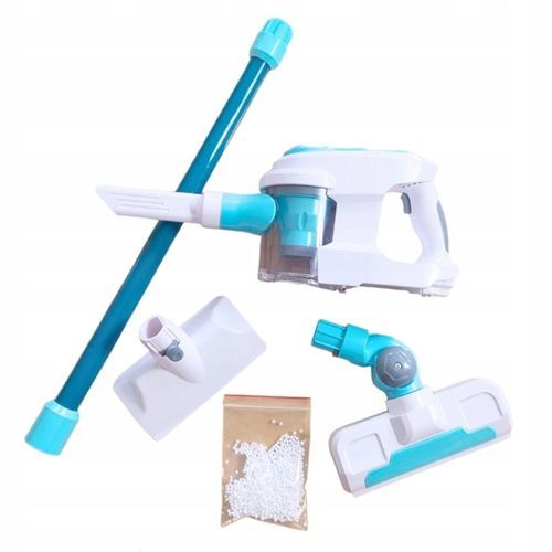 Odkurzacz dla dzieci 10w1 SSANIE DŹWIĘK ŚWIATŁO LED 3 KOŃCÓWKI POJEMNIK MOC na Arena.pl