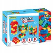 WADER 41593 Big Blocks klocki 100 el.