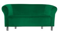 Sofa Milo MG25 zielony nogi chrom