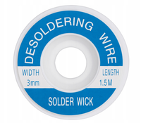 TAŚMA LUTOWNICZA 3MM/1.5M DO USUWANIA CYNY