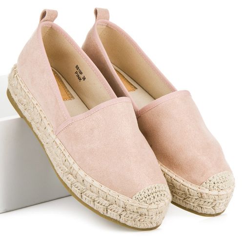 Pudrowe espadryle na wiosnę r.39 na Arena.pl