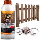 MOCNY ŚRODEK PREPARAT NA KORNIKI KOŁATKI SPUSZCZELE 1L PERMETRYNA NO