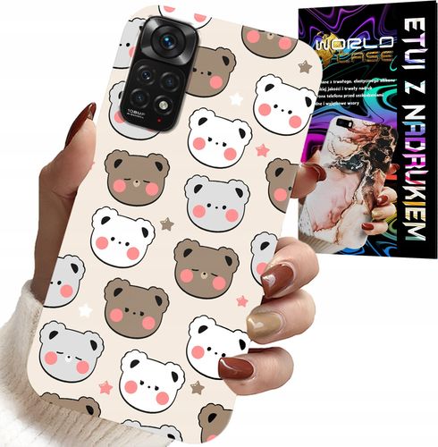 ETUI DO XIAOMI NOTE 11 / 11S - MIŚ MISIE WZORY DLA NAJMŁODSZYCH + SZKŁO na Arena.pl