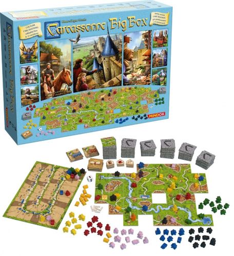 GRA PLANSZOWA CARCASSONNE 2ed - BIGBOX BARD na Arena.pl