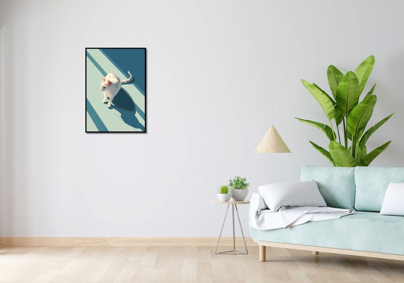Plakat 50x70cm Kocia Persona zdjęcie 4