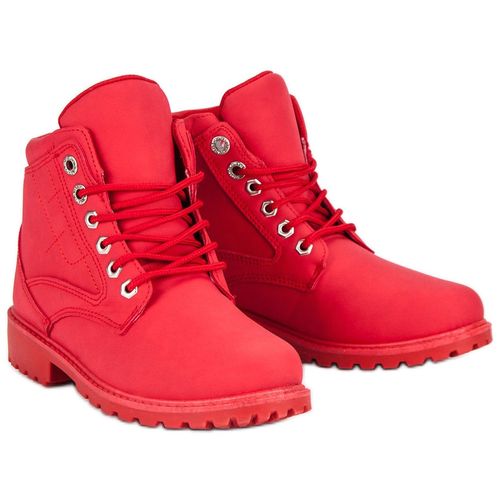 Czerwone traperki mckey r.38 na Arena.pl