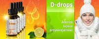 D DROPS witamina D3 50µg w płynie 30ml CaliVita