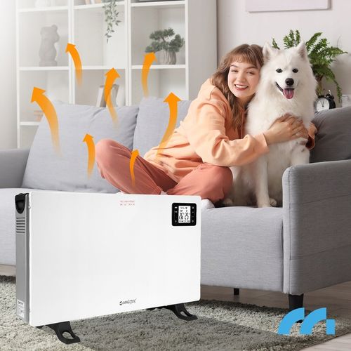 GRZEJNIK ELEKTRYCZNY KONWEKTOROWY TIMER TERMOSTAT PILOT MOCNY 2000W TURBO na Arena.pl