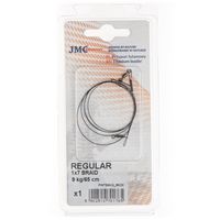 PRZYPON Z PLECIONKI TYTANOWEJ 65 cm 9 kg