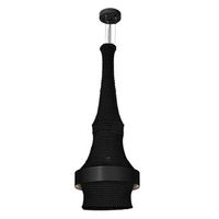Salonowa lampa zwisowa Dota 5036 LED 20W 3000K skandynawska czarna
