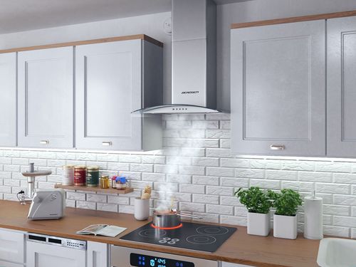 Okap kuchenny kominowy 60 cm Berdsen BT-202 na Arena.pl