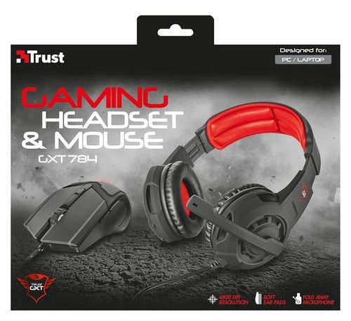 Słuchawki GXT 784 Gaming Headset&mouse na Arena.pl