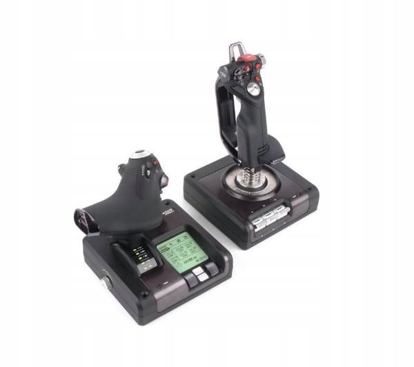 Zestaw Saitek X52 Pro Flight Control System PC Joystick / Przepustnica zdjęcie 2