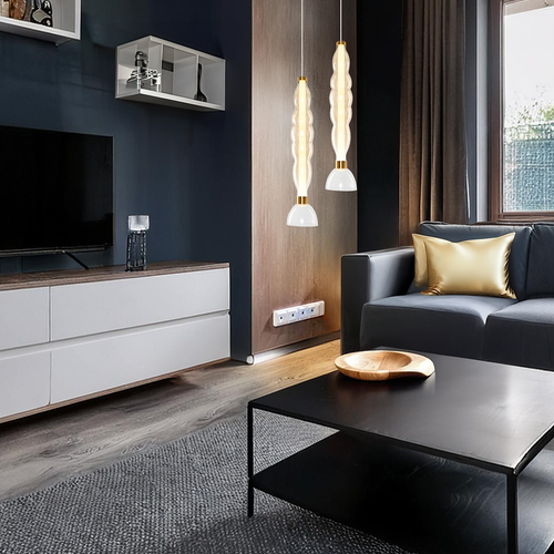 Lampa wisząca LUCCO amber 18W na Arena.pl